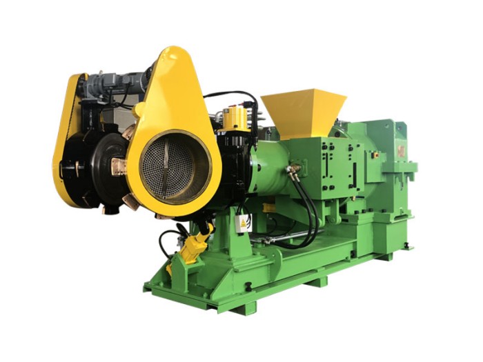 XJL-350热喂料过滤挤出机（双门内切式滤胶机头）